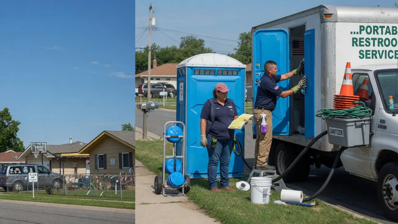 Portable Toilet Rental in Rockville, MO near me